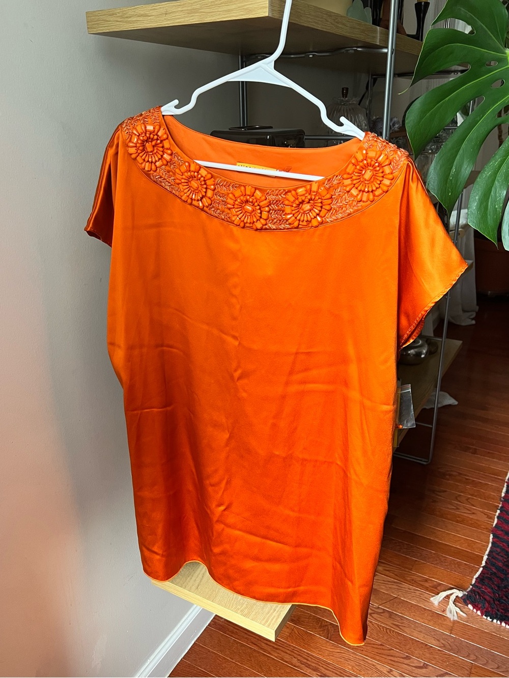 NWT Alice + Olivia Silk Mini Dress
